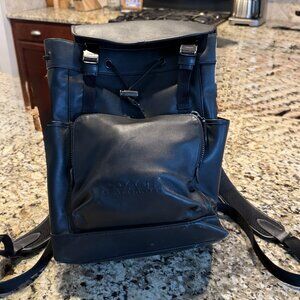 Women's Leather Coach Backpack